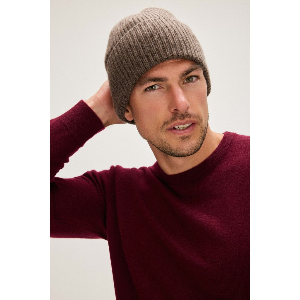 Fold Rib Cap - Hat - Cacao – Davida Cashmere
