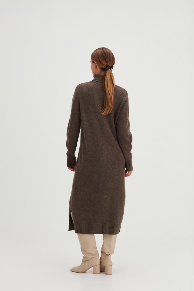 Chunky Roll Neck Dress