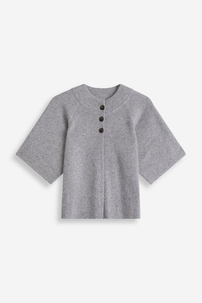 Cardigan Raglan Short Sleeve