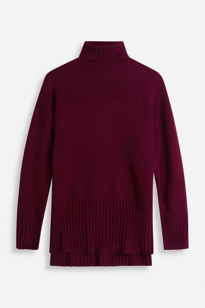 Turtleneck Oversized Slits