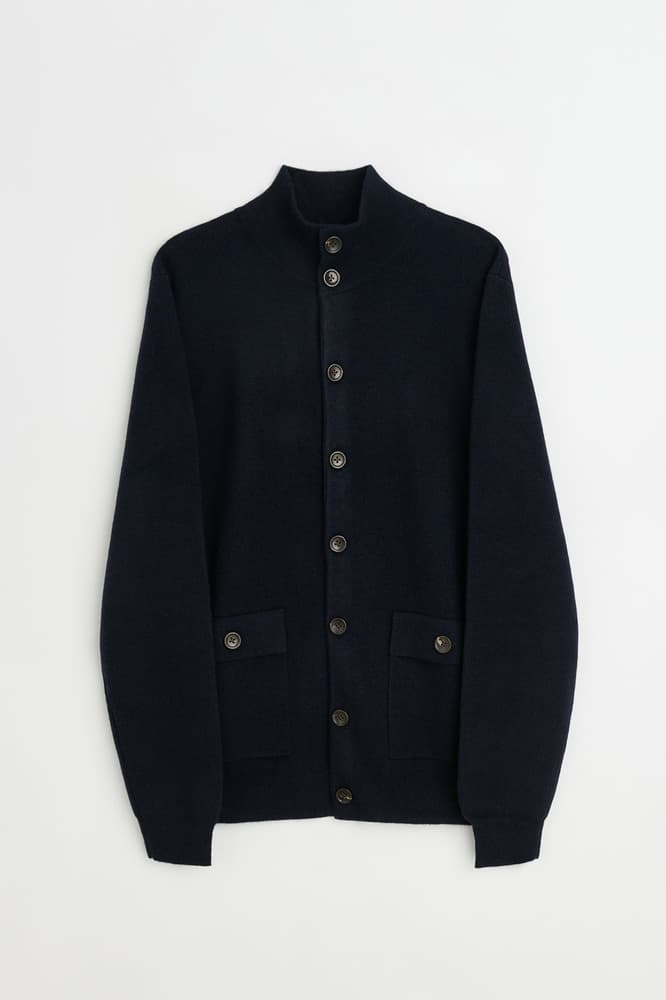 Man Buttoned Jacket