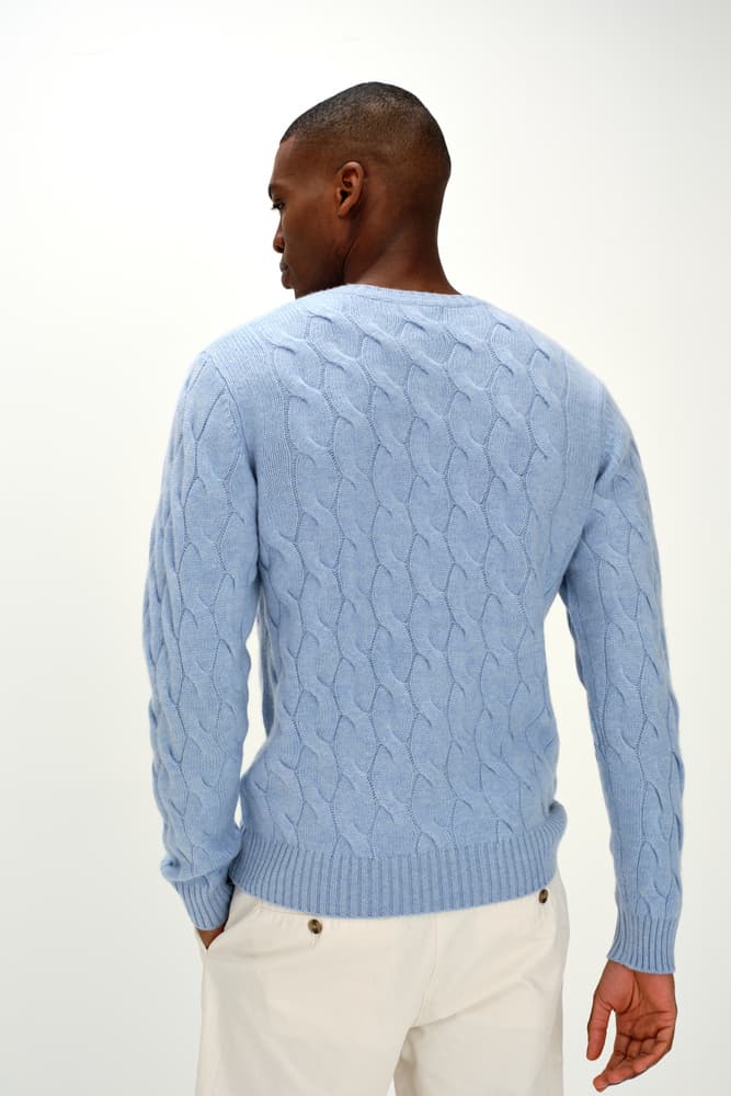 Man Chunky O-neck Cable