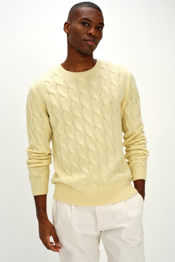 Man Chunky O-neck Cable