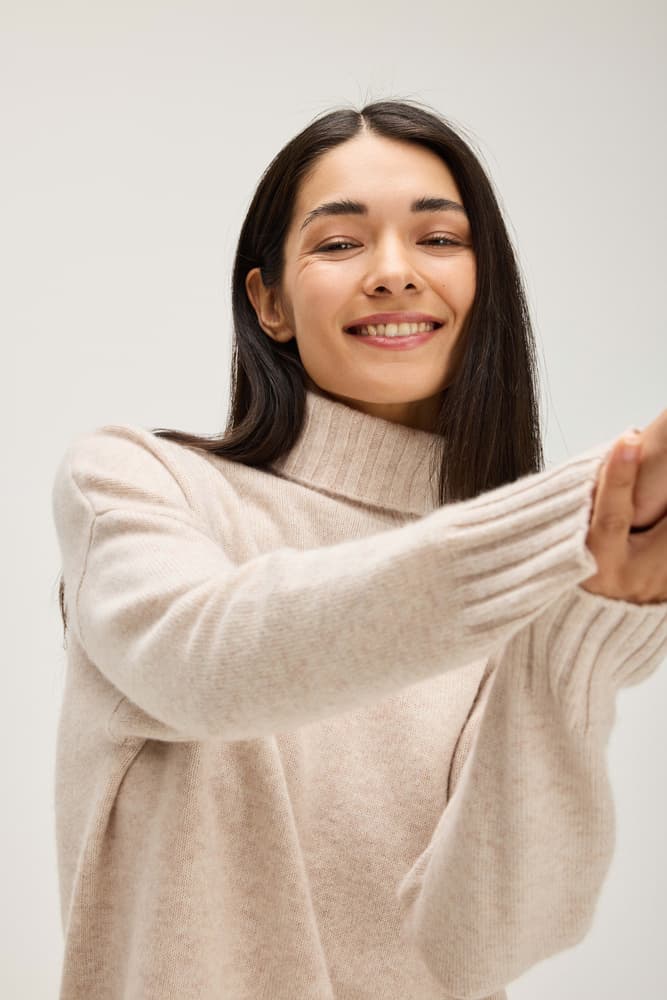 Turtleneck Oversized Slits