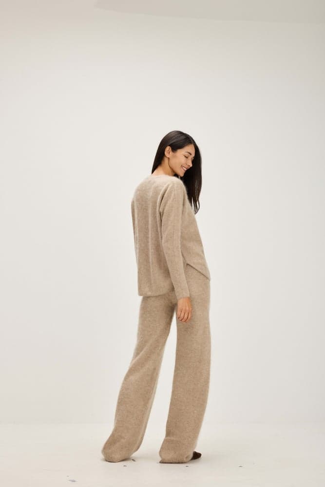 Brushed Wide Pants
