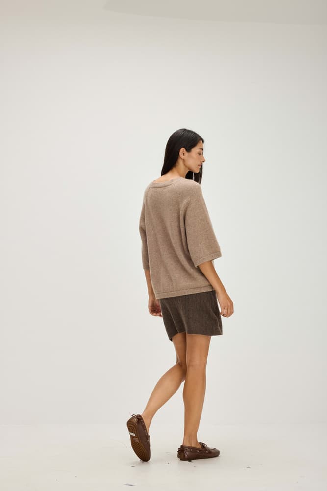 A-Line Cable Mini Skirt