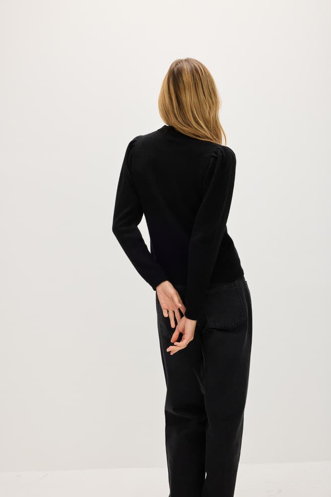 Puff Sleeve Sweater Long