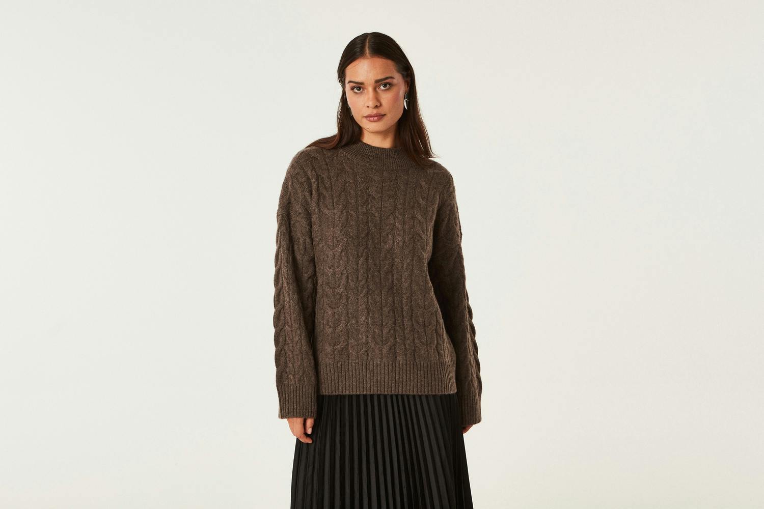 Chunky Cable Sweater