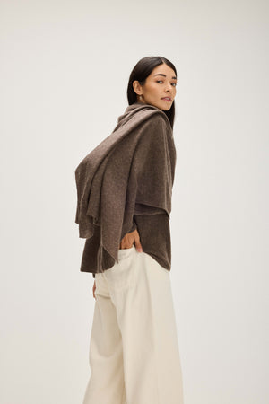Big Classic Scarf - Cacao