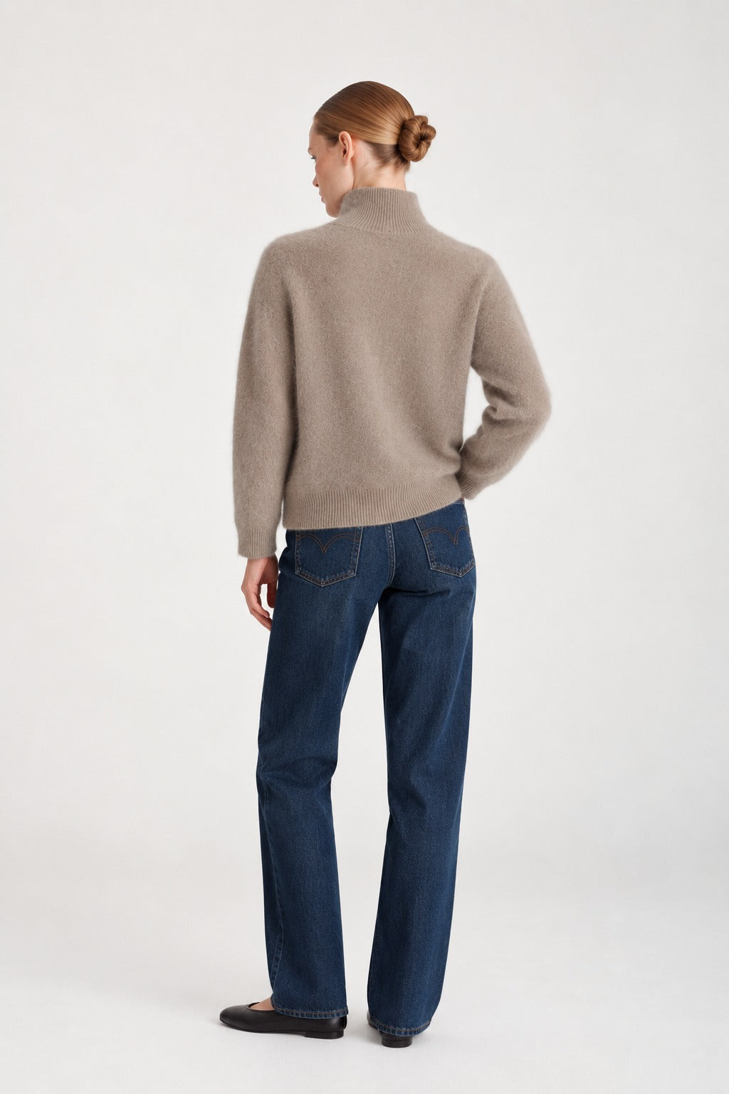 Davida Brushed Cardigan Cardigans Mink