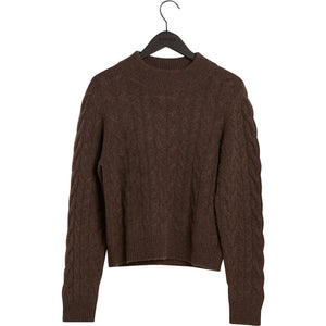 Chunky Cable Sweater - Cacao