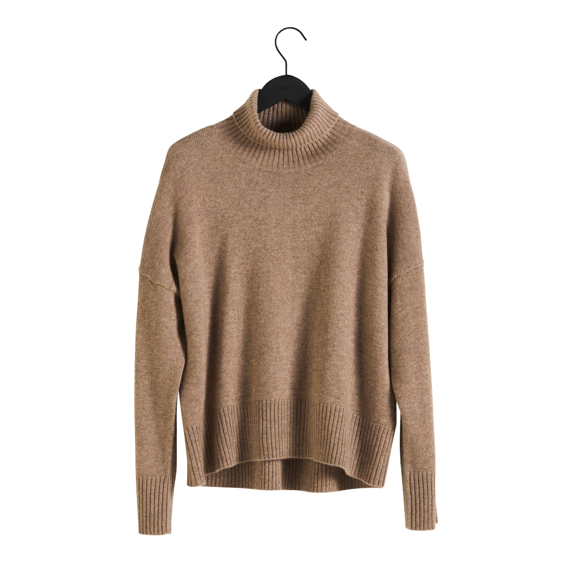 Davida Chunky Roll Neck Sweater Sweaters Mink