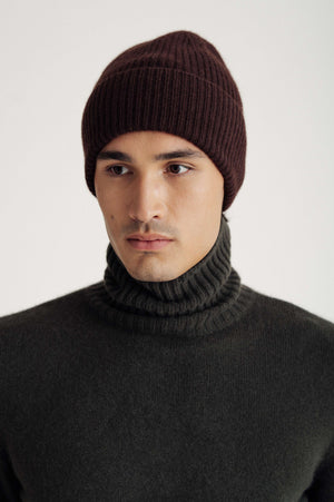 Fold Rib Cap - Dark Chocolate
