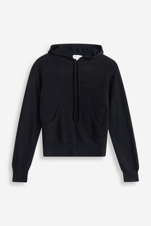 Front Pocket Hoodie - Black