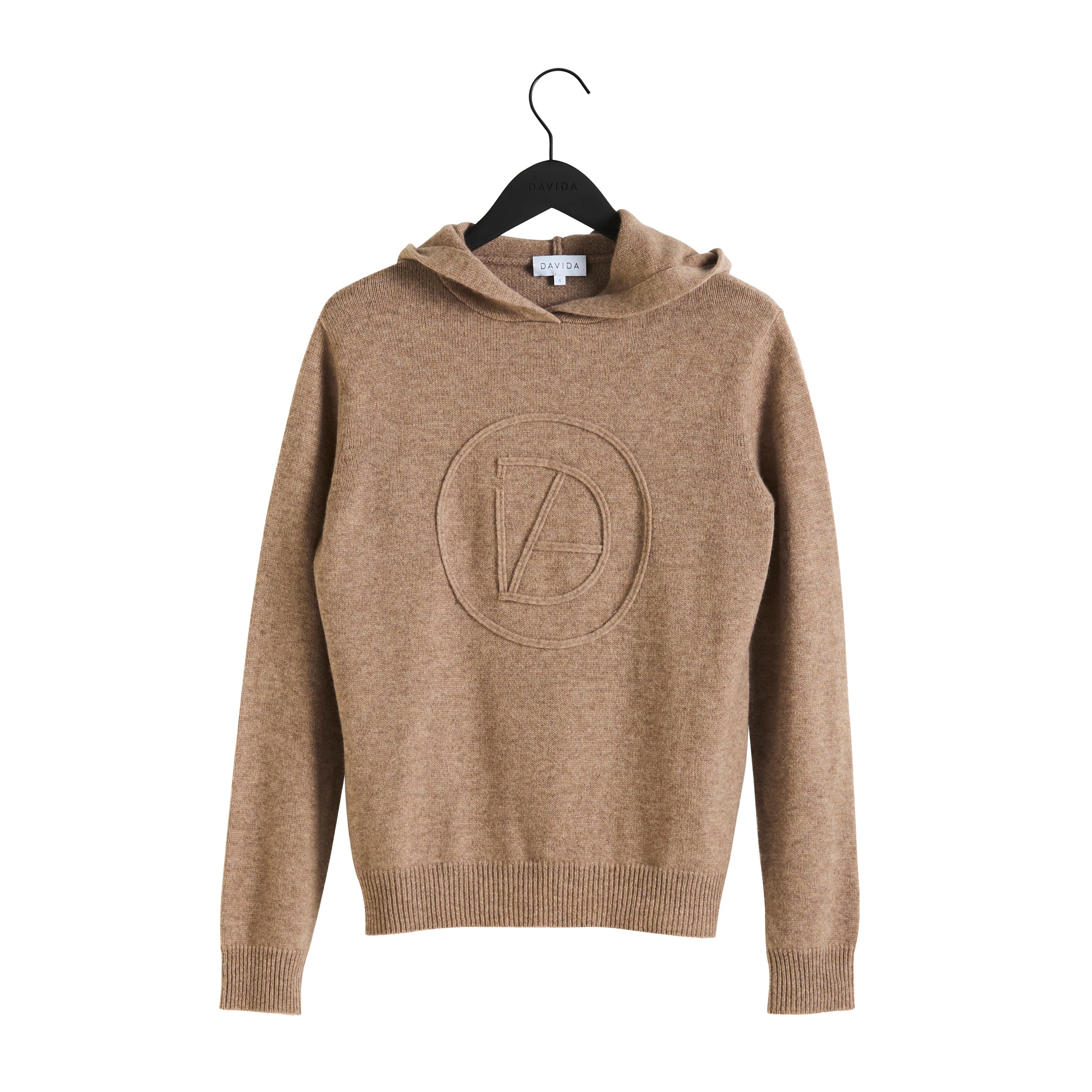 Davida Hoodie Logo Sweaters Mink