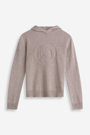 Hoodie Logo - Sand