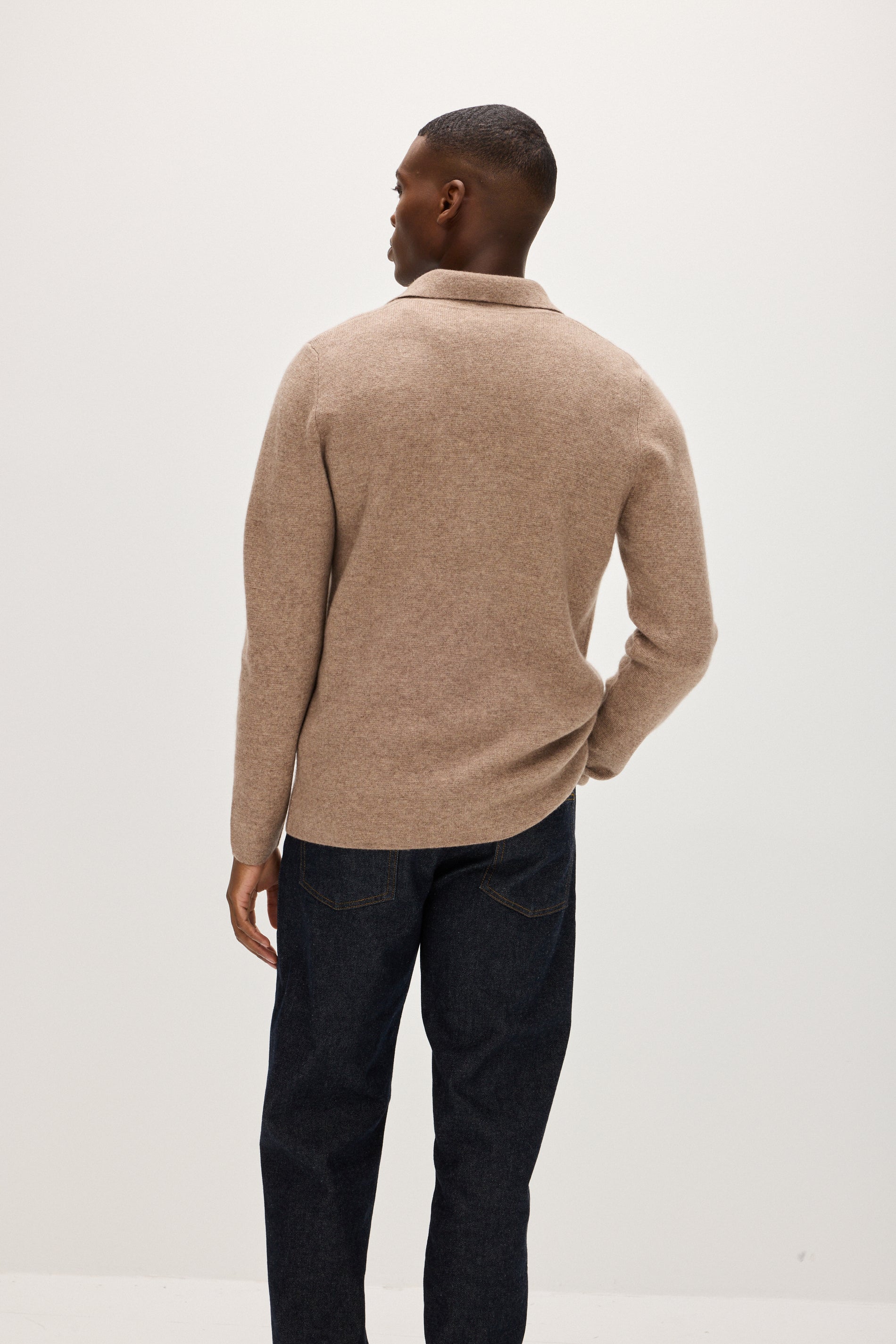 Davida Man Blazer Cardigans Mink