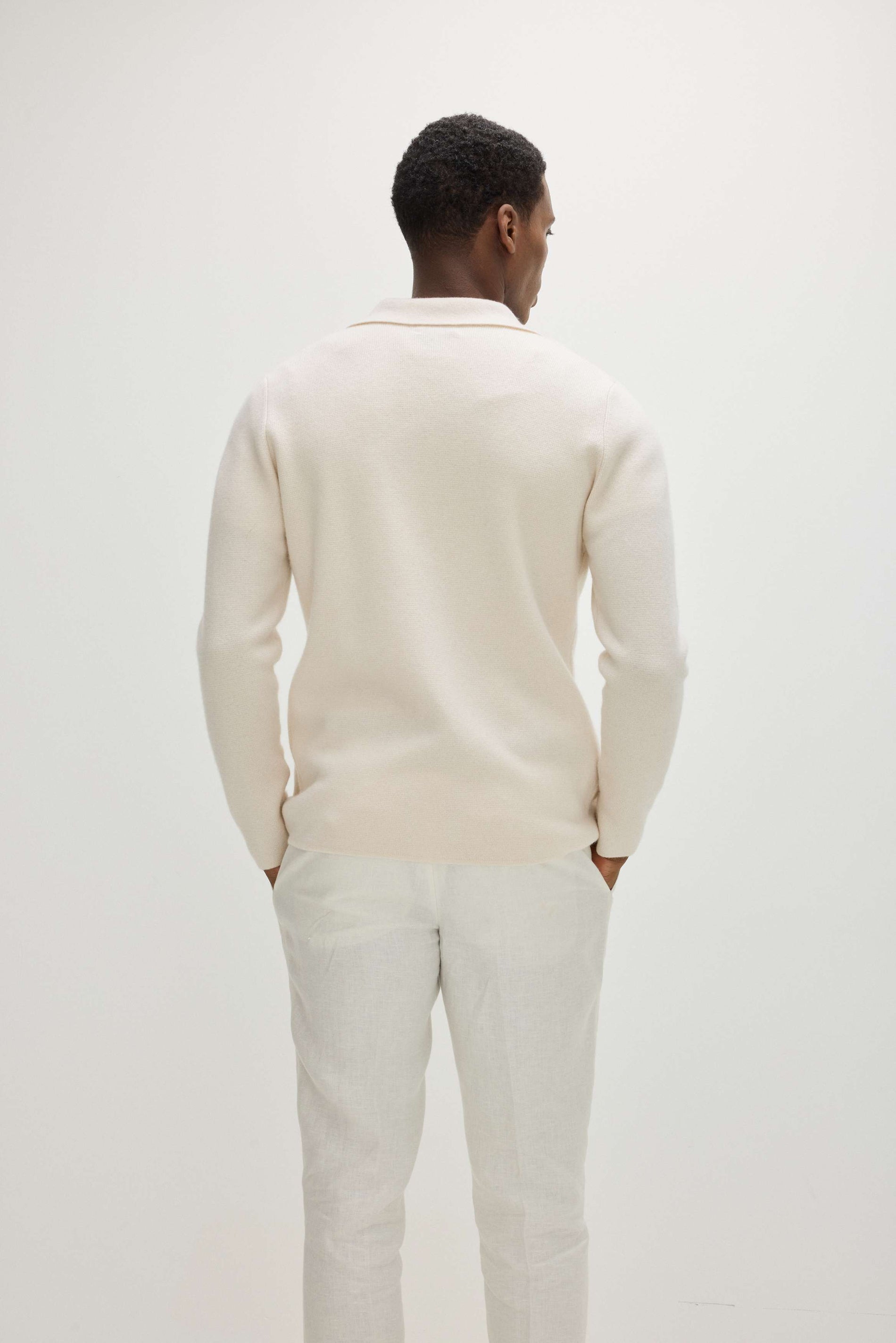 Davida Man Blazer Cardigans White