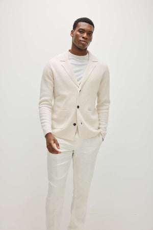 Man Blazer - White