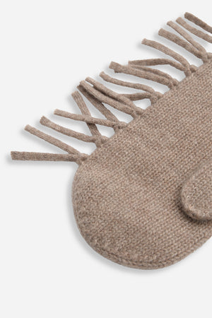 Mittens Fringes - Mink