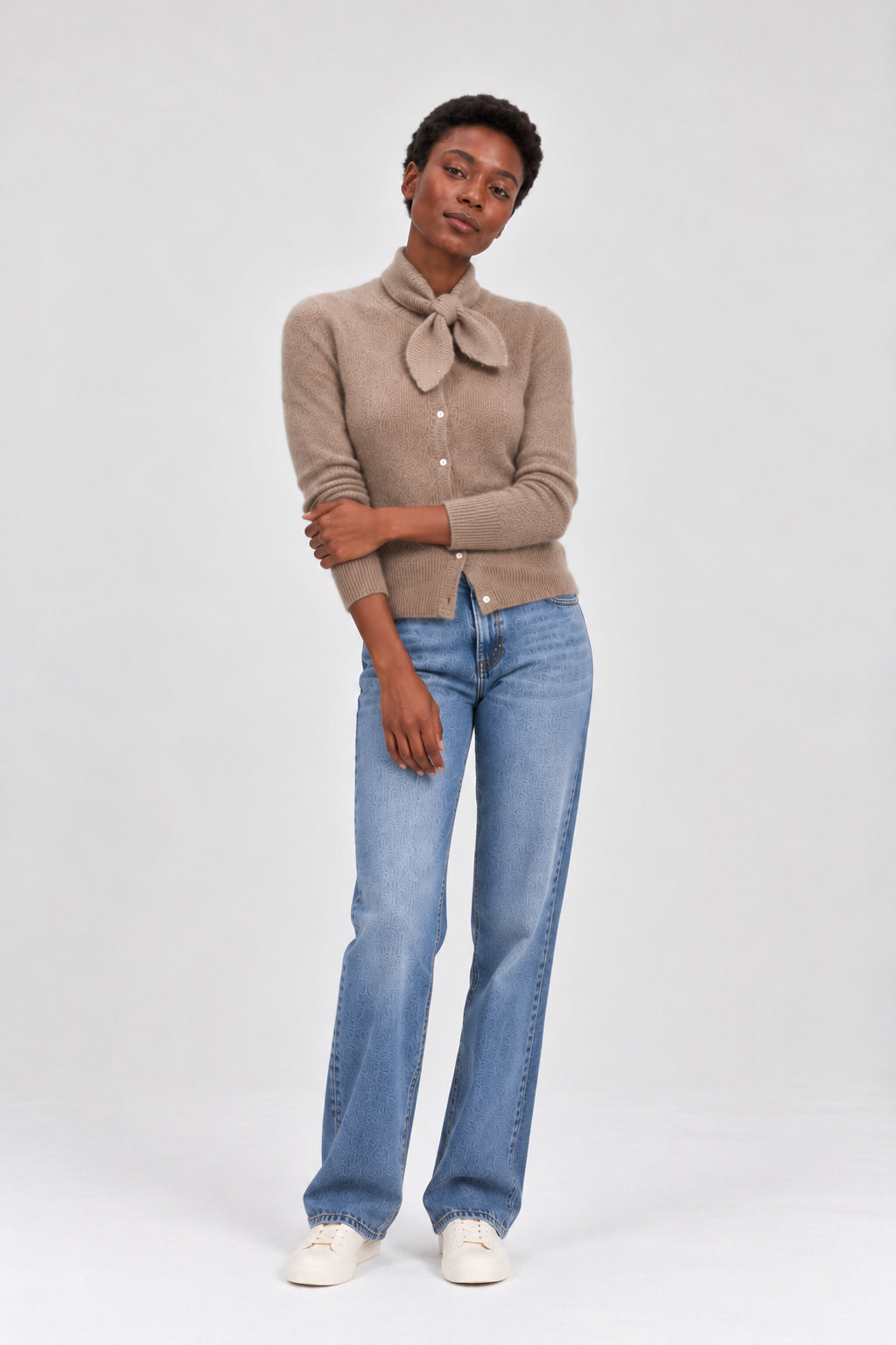 Davida Neck Tie Accessories Mink