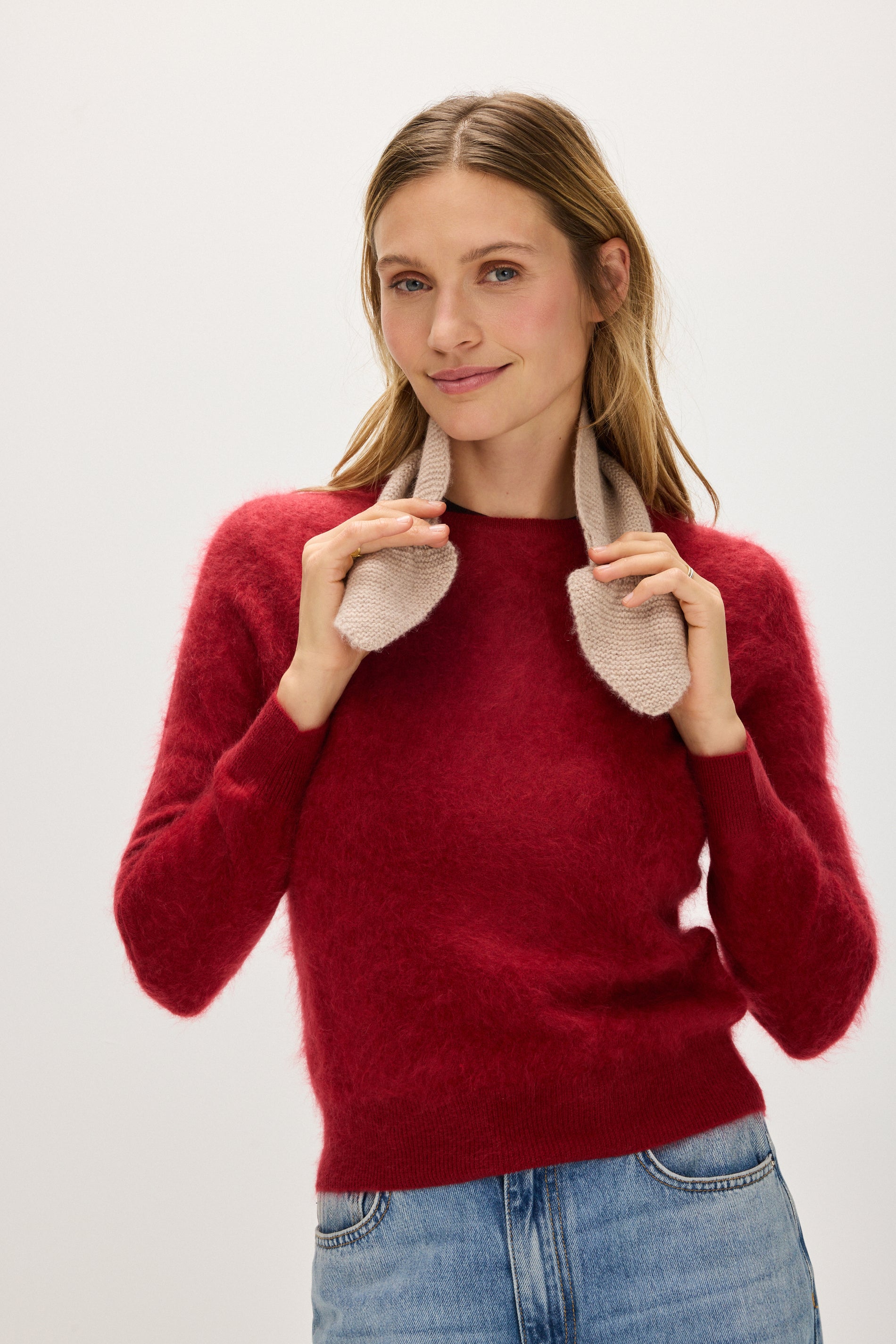 Davida Neck Tie Accessories Sand