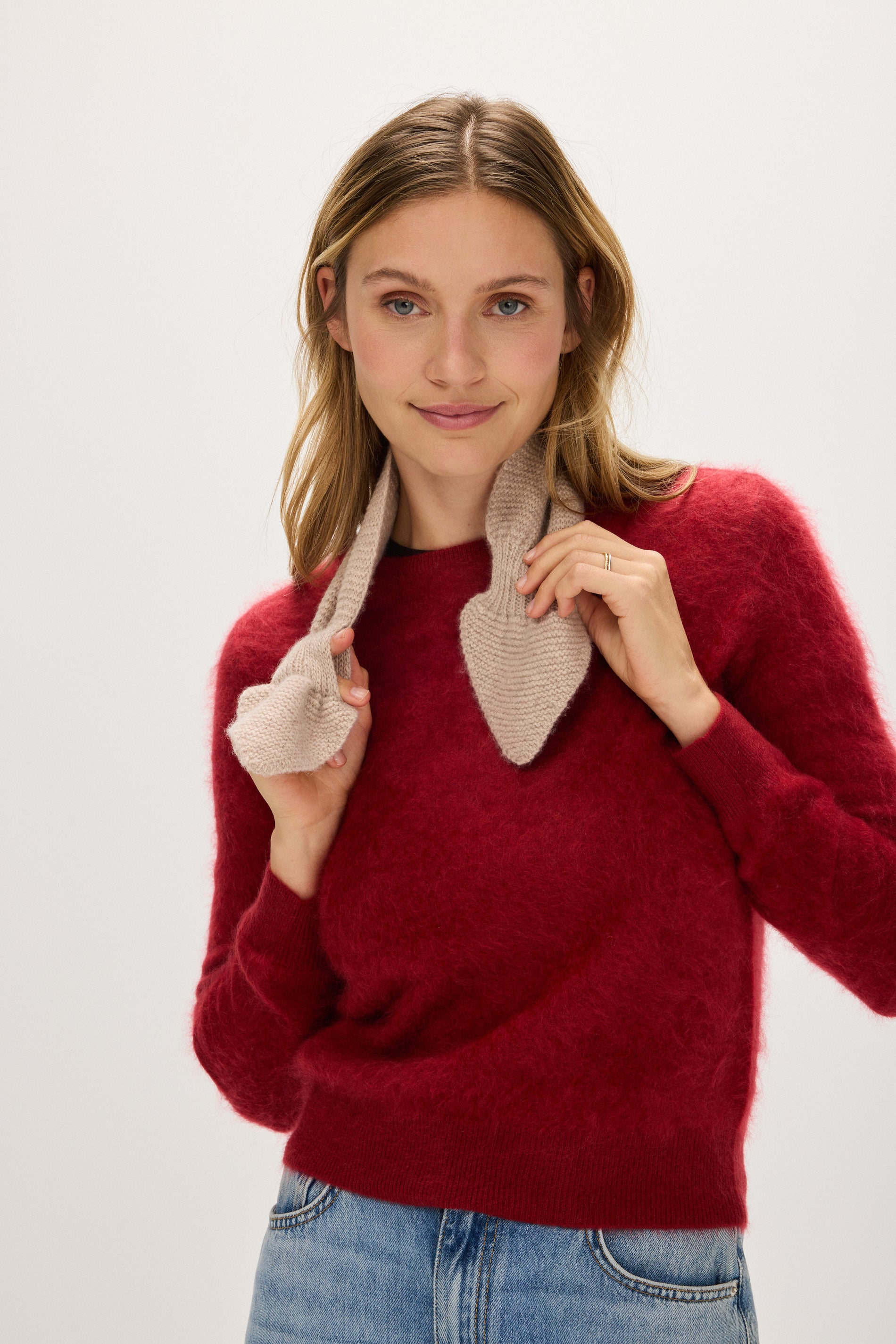 Davida Neck Tie Accessories Sand