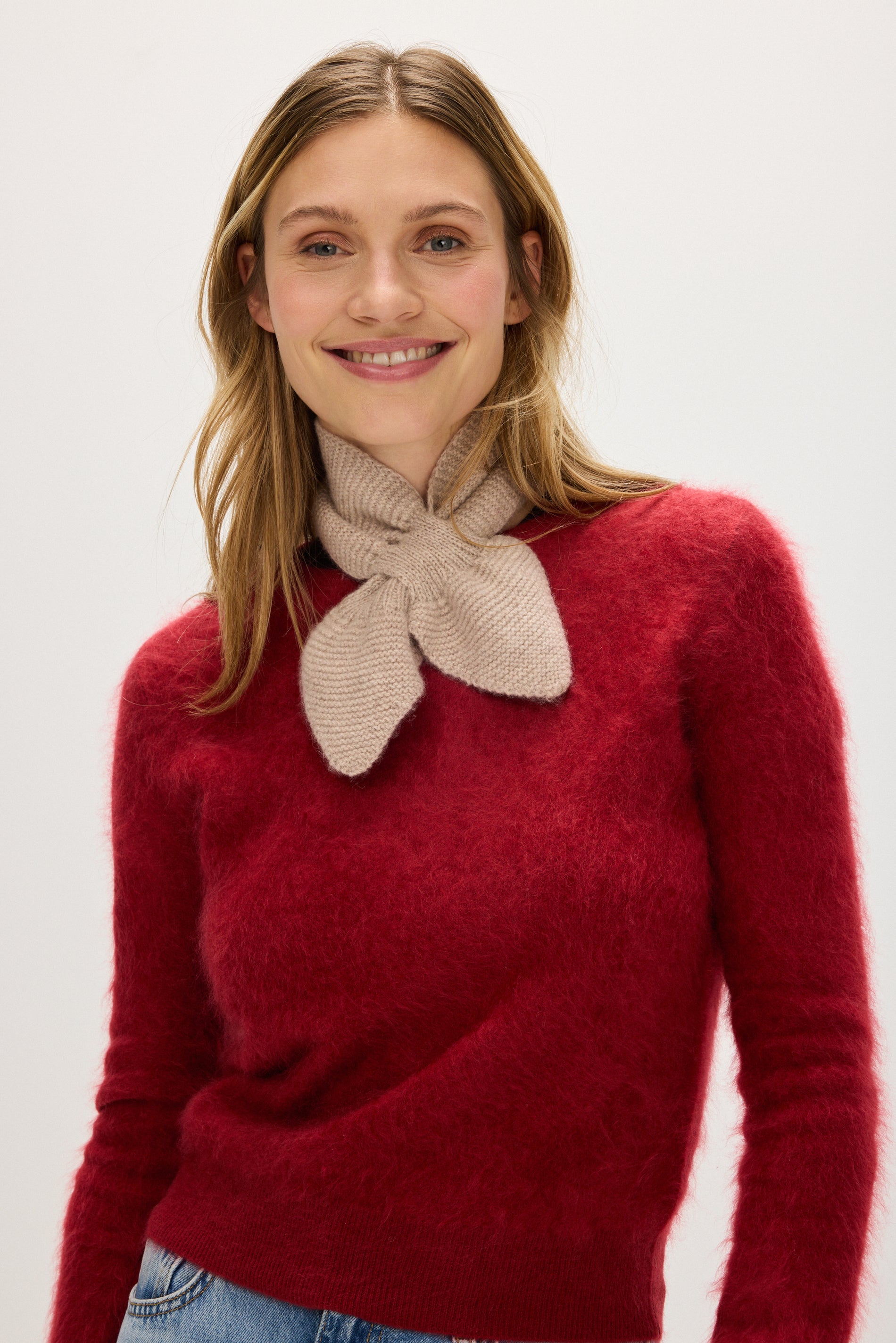 Davida Neck Tie Accessories Sand