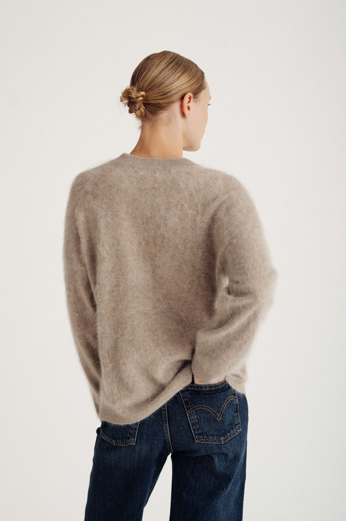 Davida Pankou Closure Cardigan Cardigans Mink