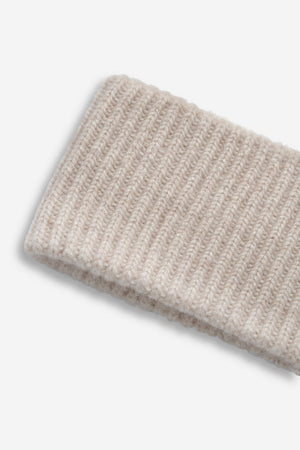Rib Headband - Light Beige