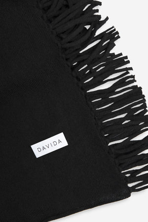 Scarf Fringes - Black