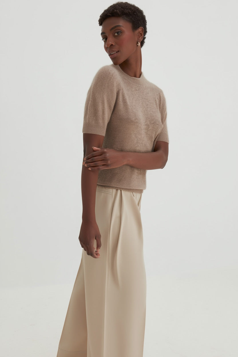 Davida T-shirt Oversized Sweaters Mink