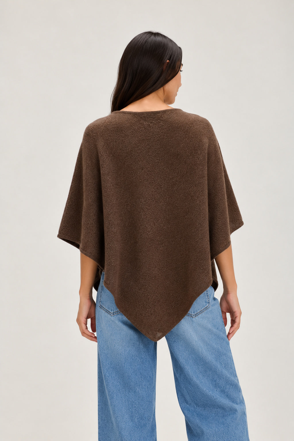 Davida Triangle Poncho Poncho Cacao