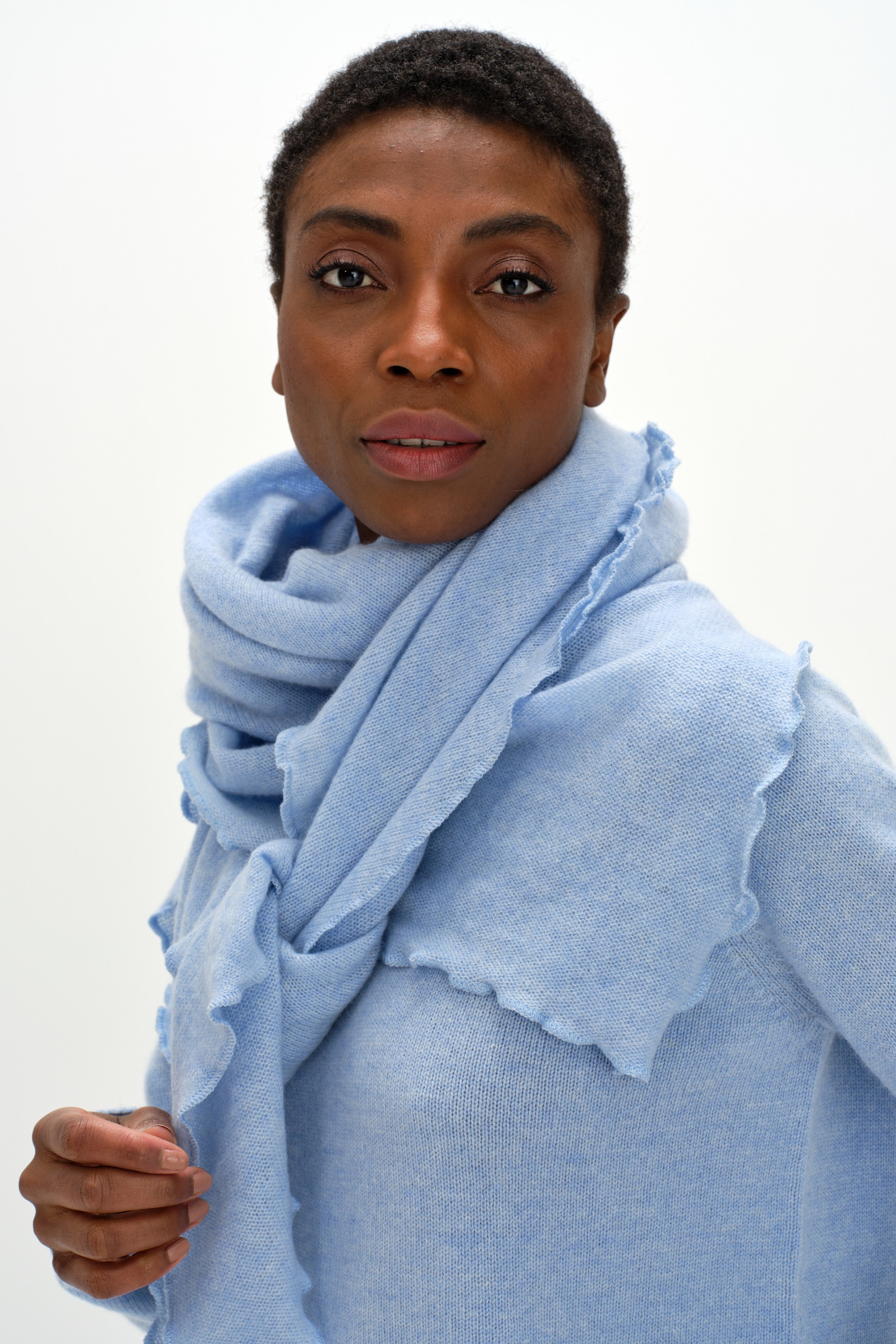 Our legacy FLOSS SCARF Blue Acrylic 小物 OUR LEGACY 23AW floss