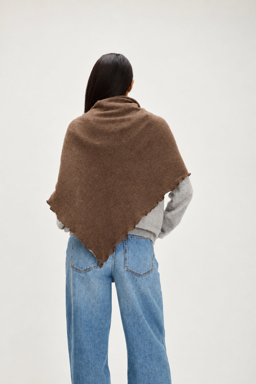 Davida Triangle Scarf Scarf Cacao