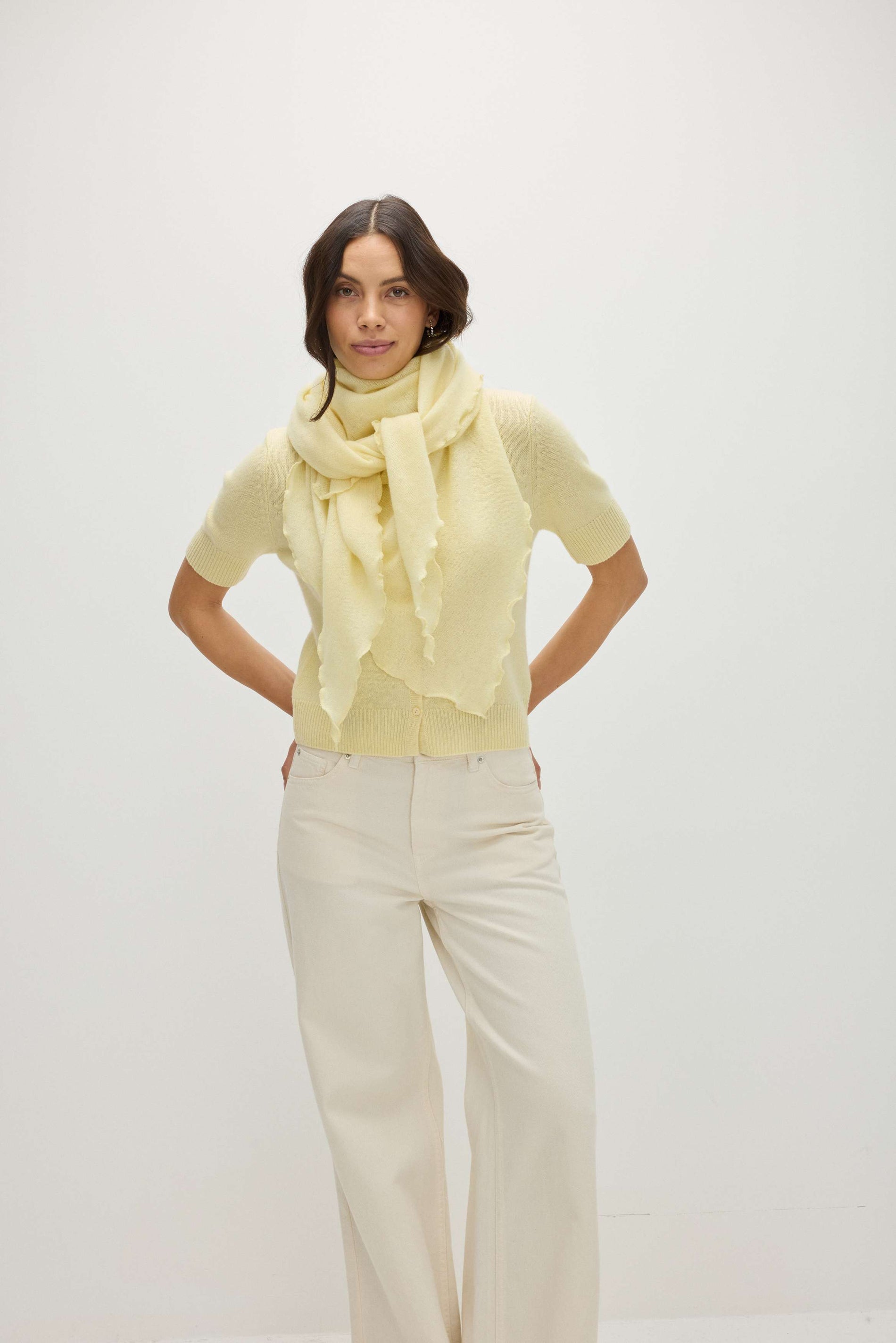 Davida Triangle Scarf Scarf Citrus