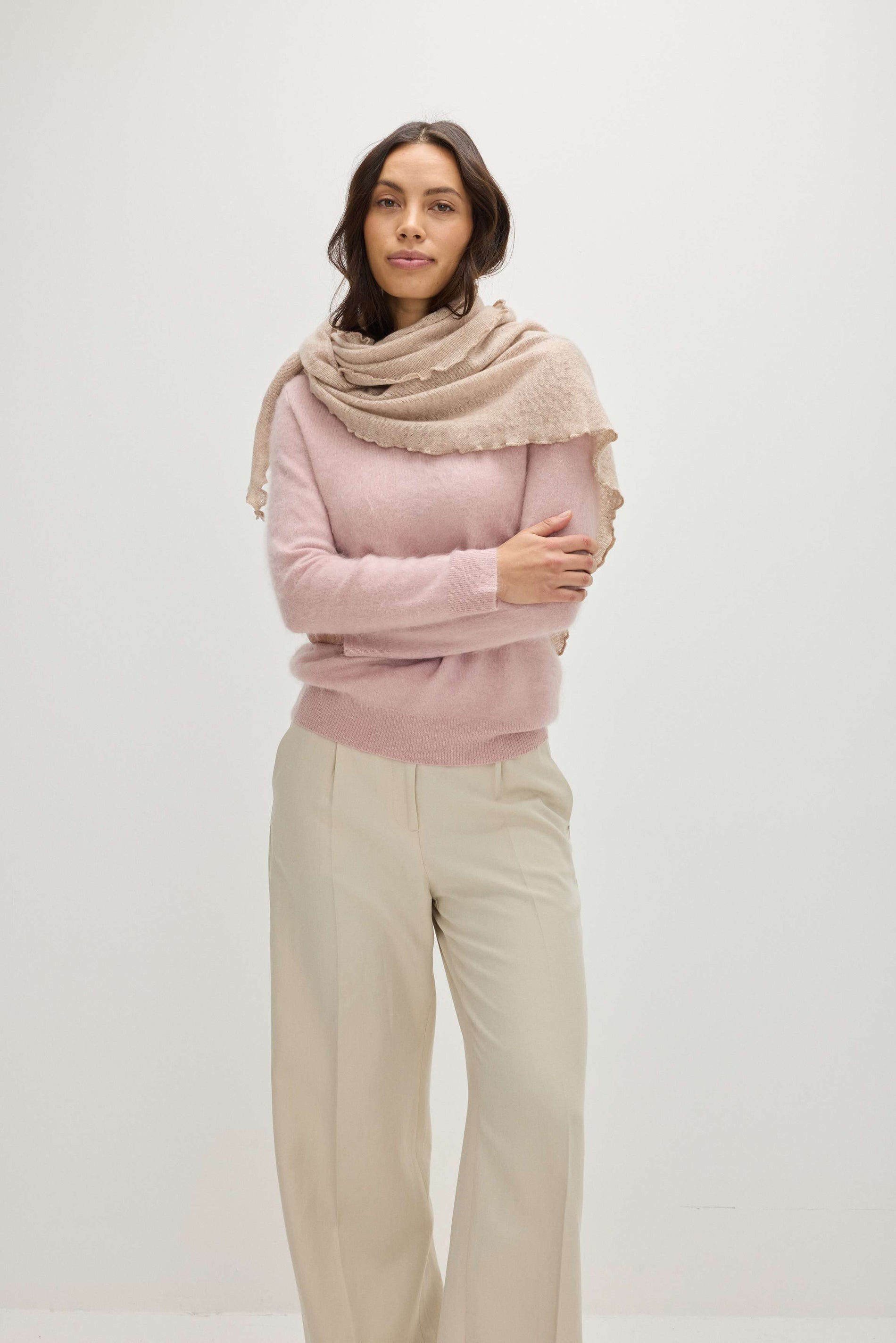 Davida Triangle Scarf Scarf Sand