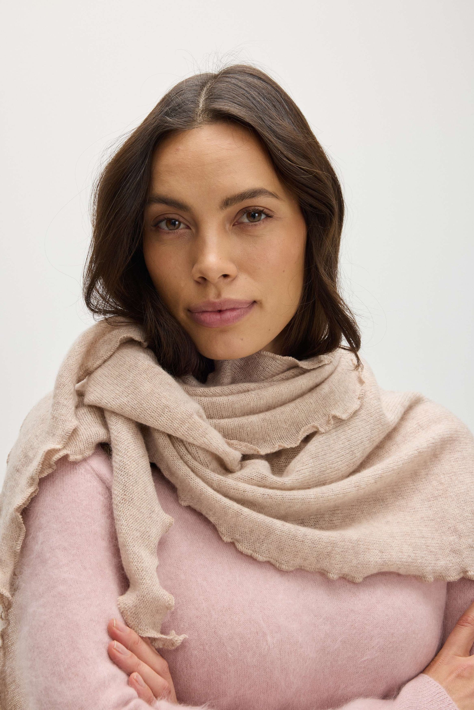 Davida Triangle Scarf Scarf Sand