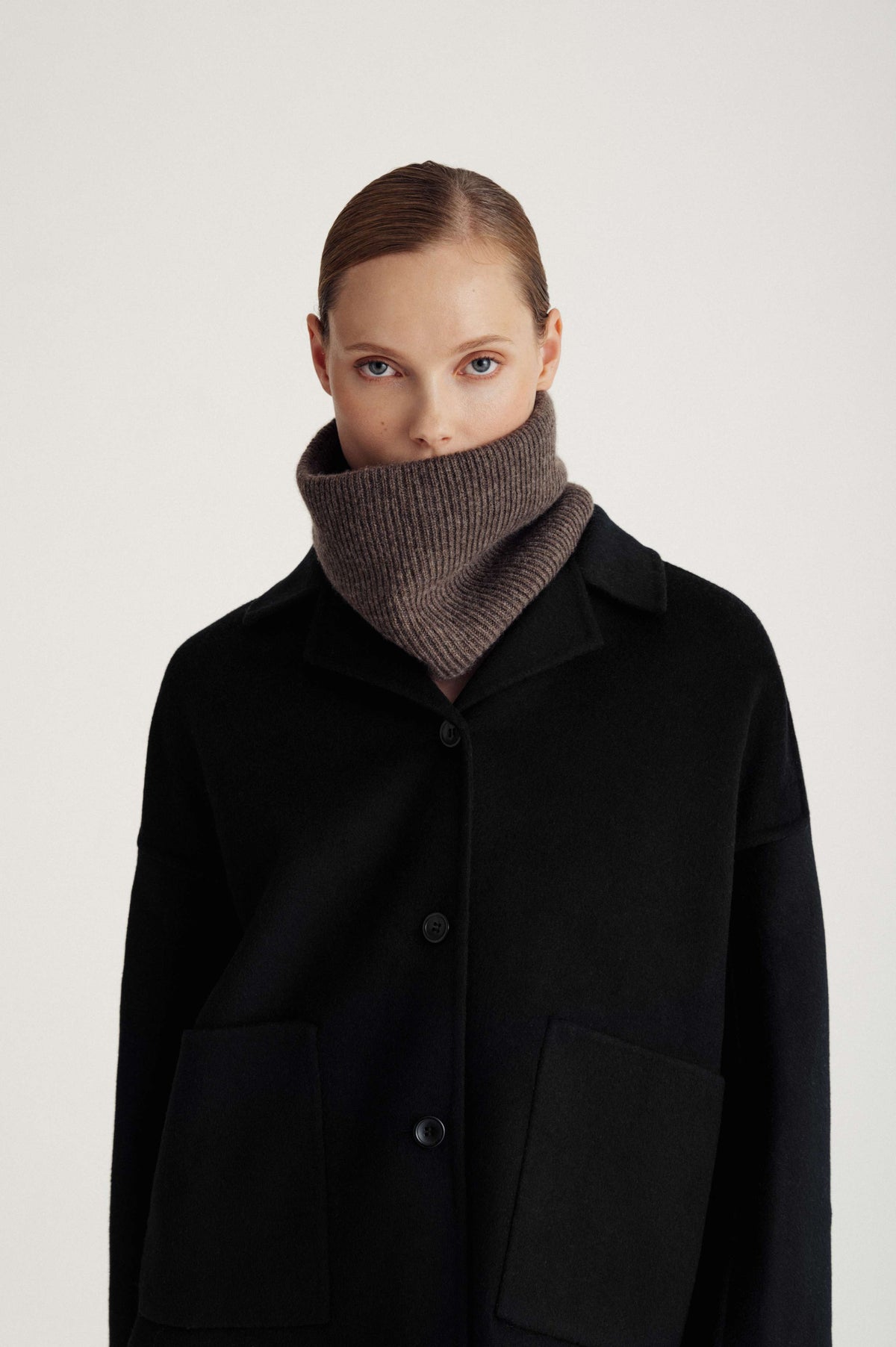 Davida Tubular Scarf Scarf Cacao