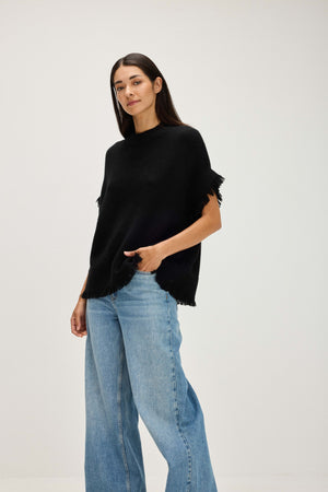 Vest Fringes - Black