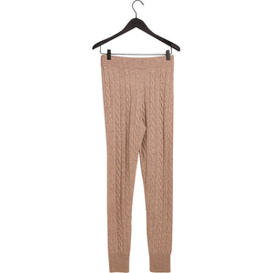 leggings cable - Sand