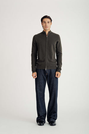 man full zip - Hunter's Green