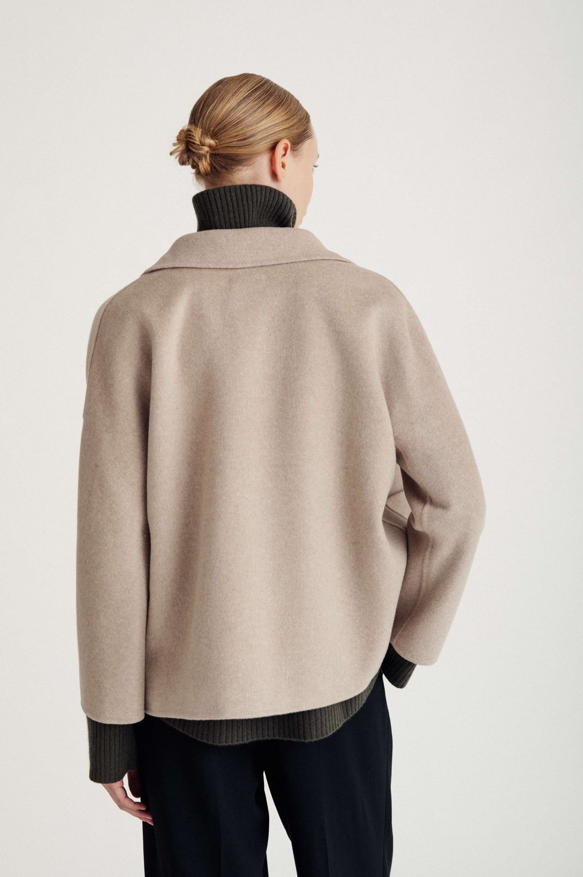 Davida woven jacket Outerwear Sand