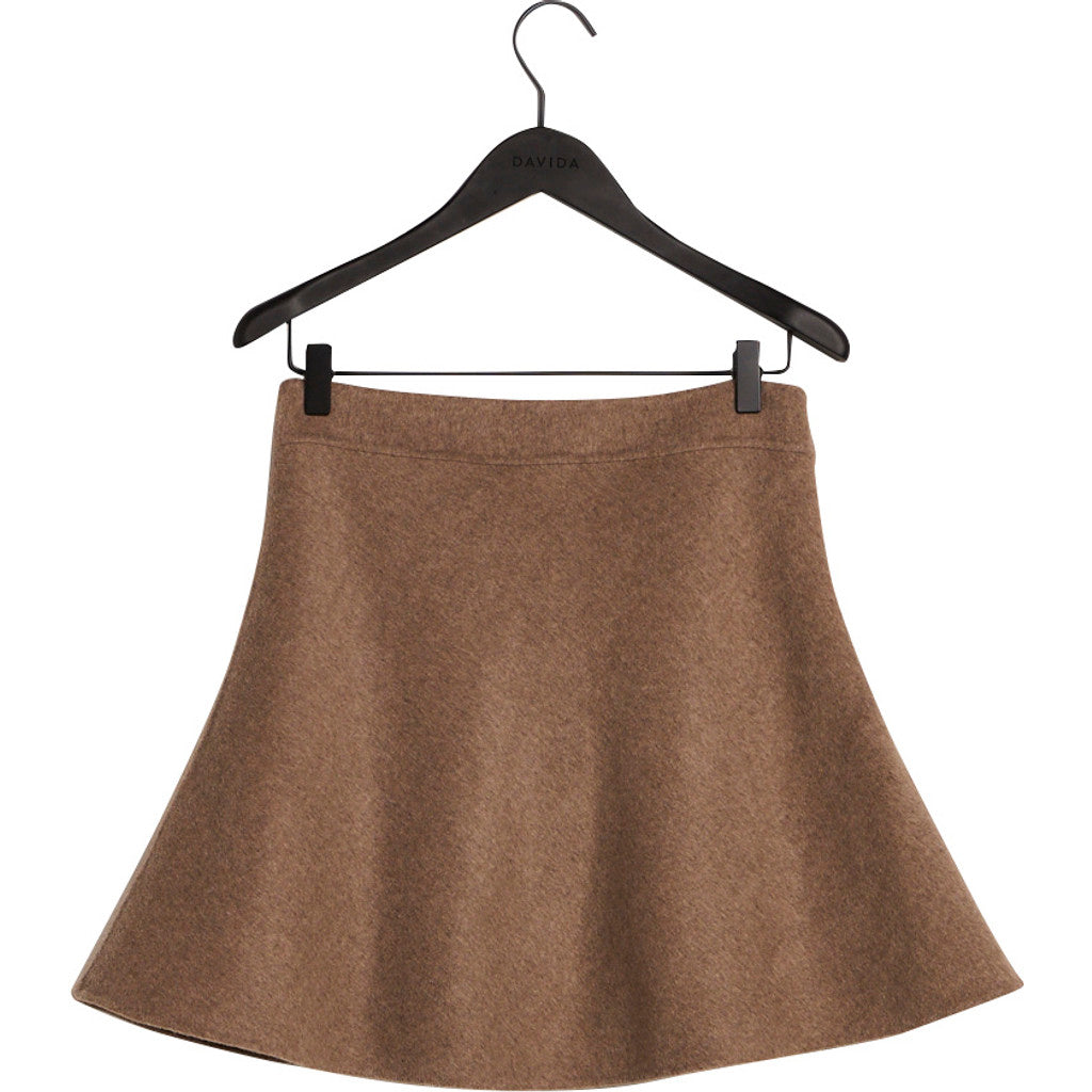 Davida woven wide mini skirt Skirts Mink